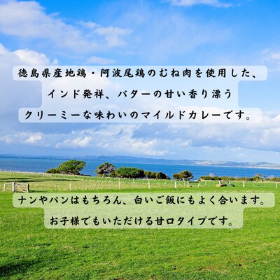 阿波尾鶏バターチキンカレー20食