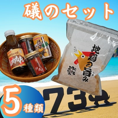 【徳島県美波町】海と人の恵みを詰め込んだ「磯のセット」