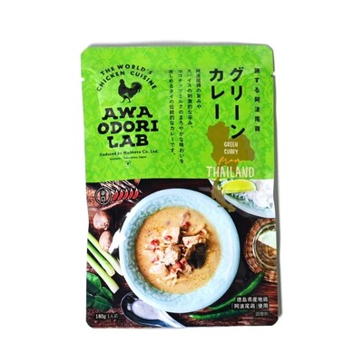 阿波尾鶏グリーンカレー　10食