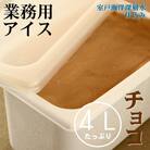 チョコレート4L 業務用アイスクリーム