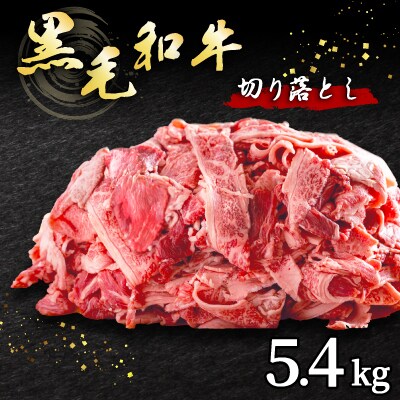 黒毛和牛切り落とし　5.4kg