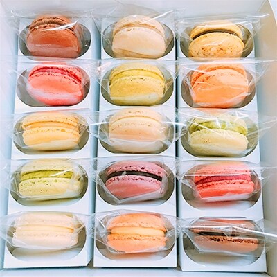 【2022年2月中旬発送】唐津マカロン　15個詰め合わせ