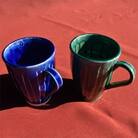 ネーム入りマグカップセット(青・緑)【08022】