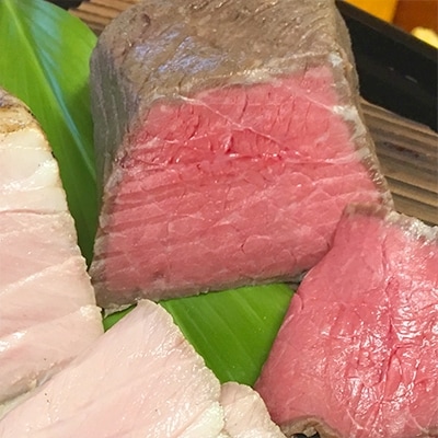 長崎和牛ローストビーフ&味菜自然豚ローストポーク