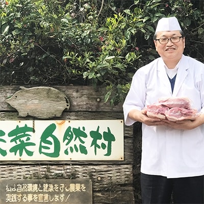 味菜自然豚豚の角煮とローストポーク
