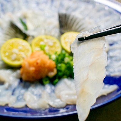 九十九島とらふぐの刺身と鍋セット