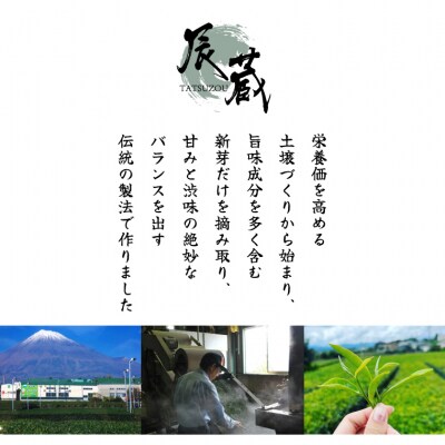 富士の老舗茶屋 村松園 特上煎茶 辰蔵シリーズ3種&フィルターインボトルセット 伝統の味(2020)