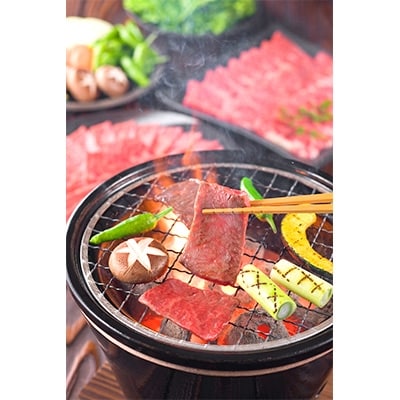 熊野牛 焼肉セット 1kg (粉山椒付)