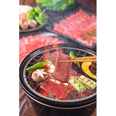 熊野牛 焼肉と国産牛ホルモンの詰め合わせセット2kg (粉山椒、タレ付)