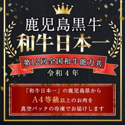  鹿児島県産A4等級以上黒毛和牛もも切落し 500g