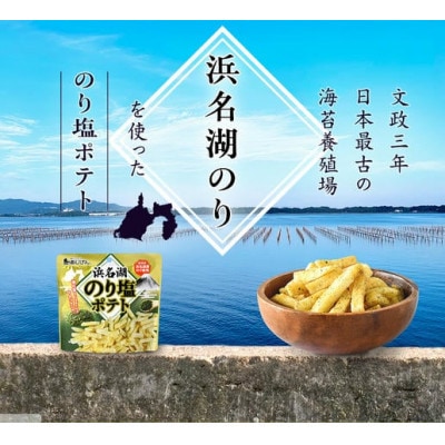 訳アリ じゃがスナック 浜名湖のり塩ポテト (13袋×50g)