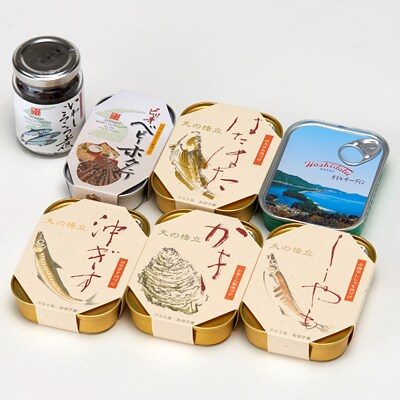 竹中罐詰 「ふるさと宮津応援寄付産品」オリジナルセット(7点詰合せ)
