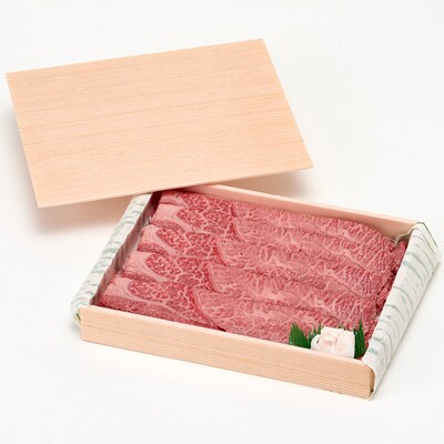 兵庫県産 黒毛和牛A5ランク(すき焼き用)600g