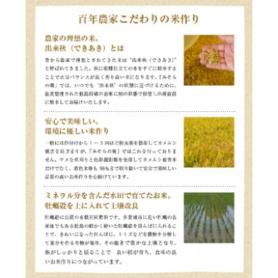 多賀城のお米 令和5年産ミルキークイーン 玄米30kg