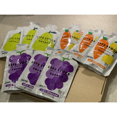 LIFE STOCK備蓄ゼリーお1人様3日分100gセット