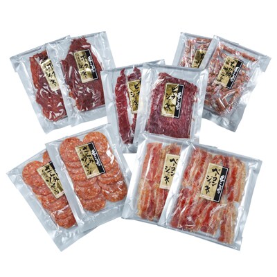 匠こだわりサラミ・ジャーキーセット【さとふる限定】