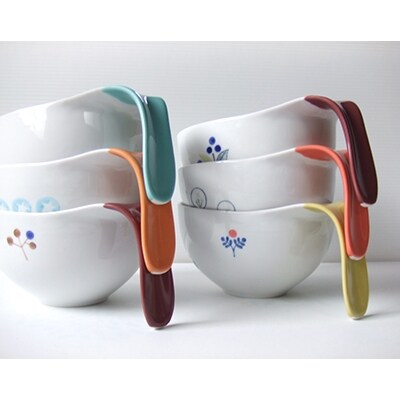 【波佐見焼】メモリ入り Fun cup 6個セット VA42