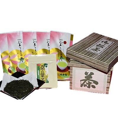 【のし付き】ふる郷の誇りを味わう厳選「宮さきの誉」茶箱入り
