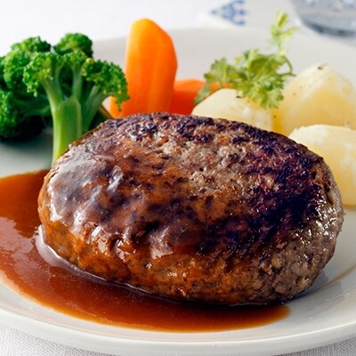 お肉屋さん手作り!伊万里牛ハンバーグ 特製ソース付