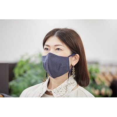 伝統織物・双子織　マスク　Lサイズ