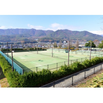 荒神山テニスコート利用券+湯にいくセンター入浴券(6枚)