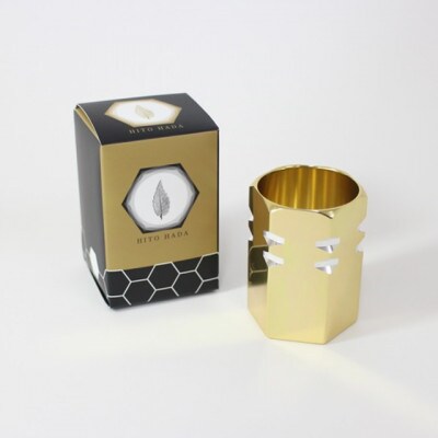 酒器人肌　煌(きらめき)　Lサイズ　ゴールド(レーザー彫刻あり)