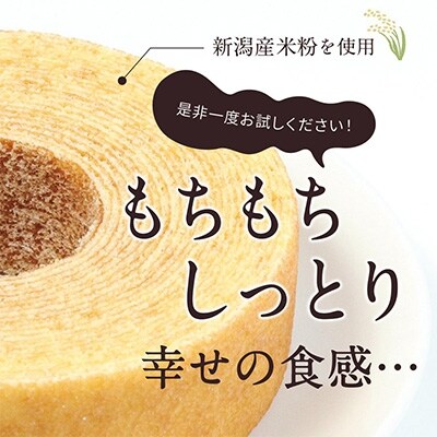 2022年12月発送開始『定期便』胎内産米粉使用プレミアムTAINAIばうむ全12回