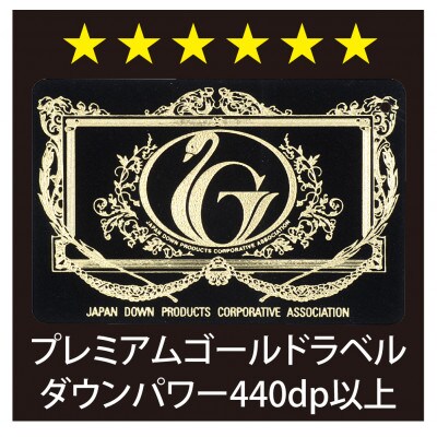 プレミアムゴールドラベル羽毛掛けふとん シングルサイズ　パープル系【越後ふとん】