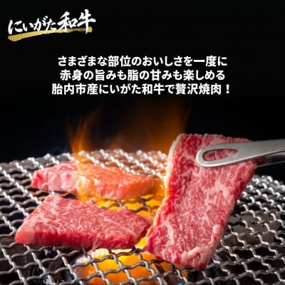 【にいがた和牛】焼肉スライス 400g×1 胎内市産 黒毛和牛 バーベキュー