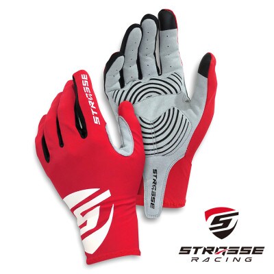 STRASSE ゲーミンググローブ　レッド S