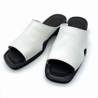 WRAP SANDALS/ラップサンダル　 ホワイト×ブラック　26(26.0～26.5cm)