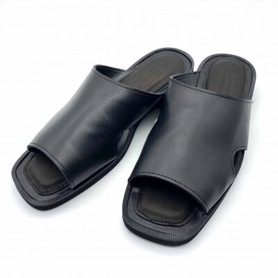 WRAP SANDALS/ラップサンダル　 ブラック×ブラック　26(26.0～26.5cm)