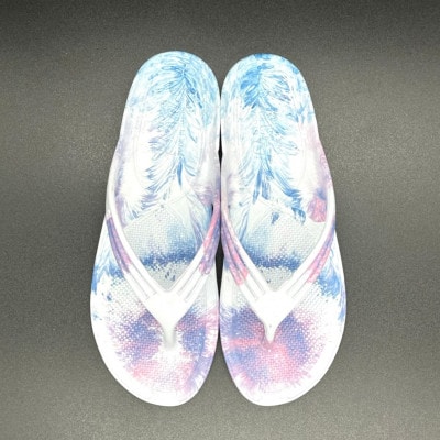 PEARL  ギョサン　婦人No.95　Lサイズ　3色マーブルカラー　1WPB-1