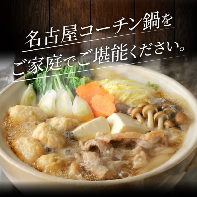 名古屋コーチン鍋セット&追い肉 名古屋コーチン1羽分(700g)セット[001T01]