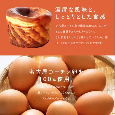 名古屋コーチン卵のバスクチーズケーキ[020N04]
