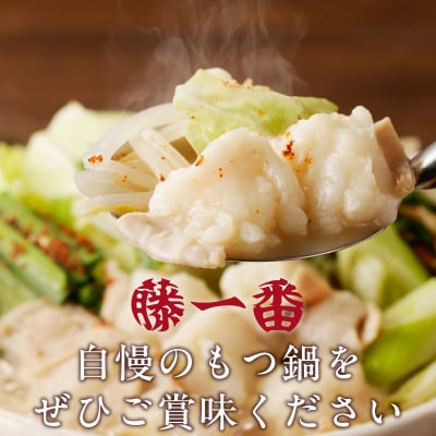 藤一番　もつ鍋セット　約1～2人前×2袋[037D03]