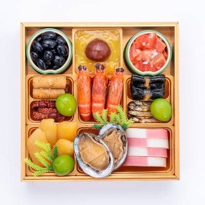 【早期限定寄附額】千賀屋おせち料理「にほんばれ」和風三段重 3人前 全34品 [035S10]