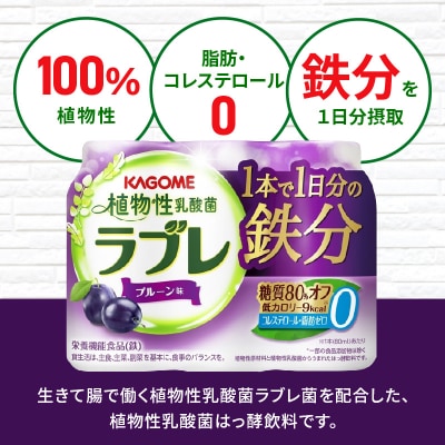 【3ヶ月定期便】植物性乳酸菌ラブレ　1日分の鉄分36本(計108本)[052S10-T]