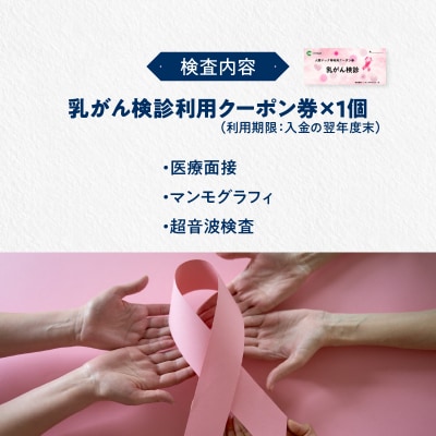 小牧市民病院　乳がん検診利用クーポン券　人間ドック[094K03]
