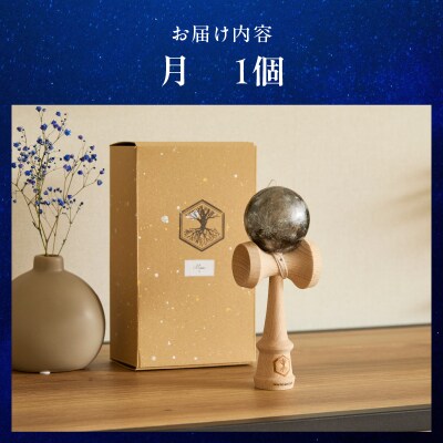 世界に一つだけのけん玉「月」[219H01-05]
