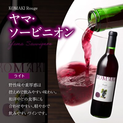 小牧ワイナリ― 赤・白ワイン2本セット【限定50セット】(小牧産ぶどう100%使用)[026A10]