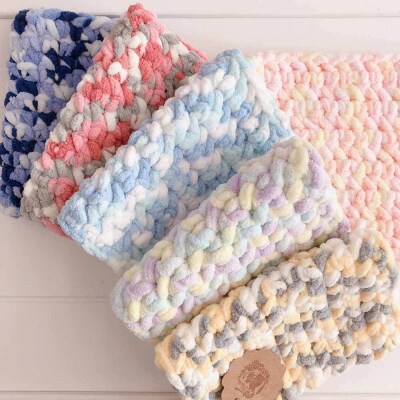 fuu ふわふわ手編みハンモック(2個入り)　[145S72]