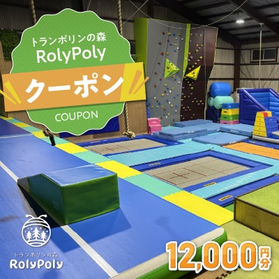 『トランポリンの森 RolyPoly』で使えるクーポン(12,000円)　[152T06]