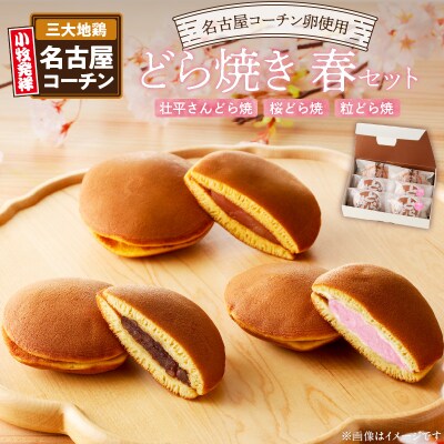 どら焼き　春セット(1月～4月お届け)[009B06]