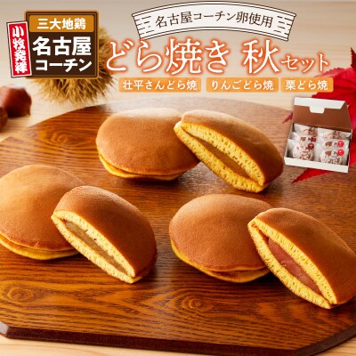 どら焼き　秋セット(9月～12月お届け)[009B08]