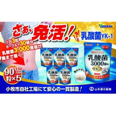 【5ヶ月に1度、2回送付定期便】乳酸菌粒　[027Y25-T]