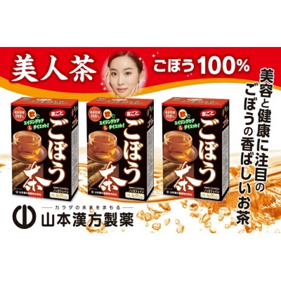 【3ヶ月に1度、2回送付定期便】ごぼう茶　[027Y35-T]