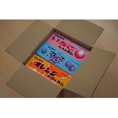丸川製菓　ビッグサイズマーブルガム　3種詰合せ[134T16]