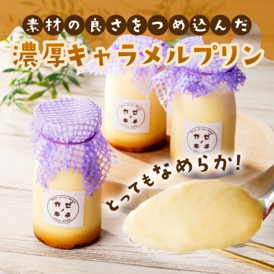 名古屋コーチンたまごのキャラメルプリン　6個セット[075K11]