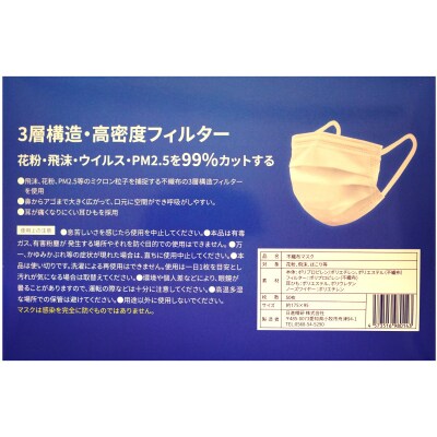 超ソフト 耳がいたくなりにくい不織布マスク 500枚入【大人用サイズ】　[169N04-02]